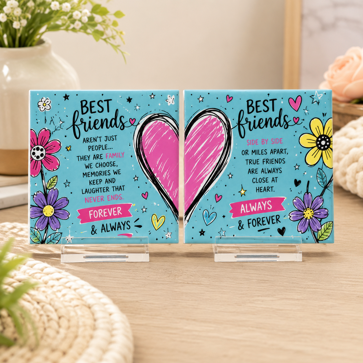 Best Friends 2 - Matching Two-Tile Set