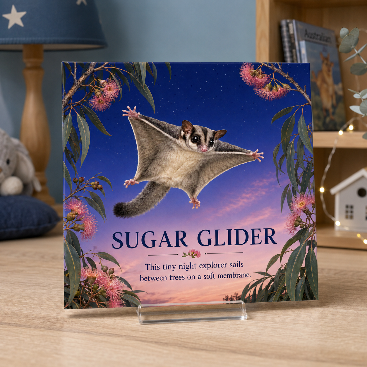 Sugar Glider Australian Native Animal Tile