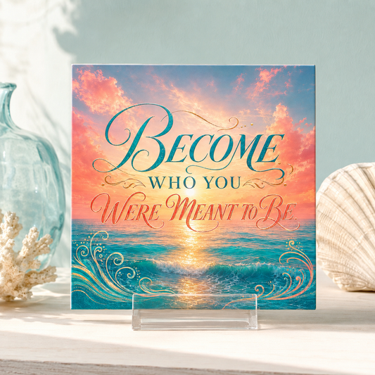 Become Who You Were Meant to Be Tile