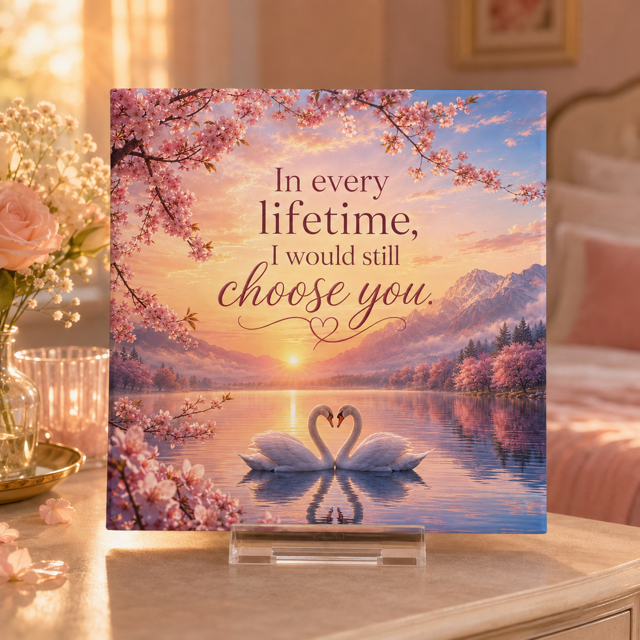 In Every Lifetime I Would Choose You Love Tile