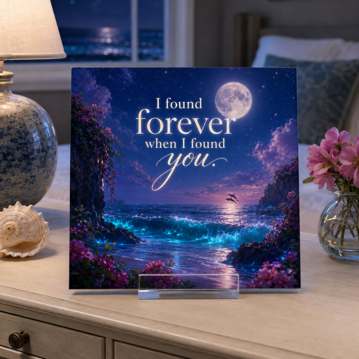 I Found Forever When I Found You Love Tile