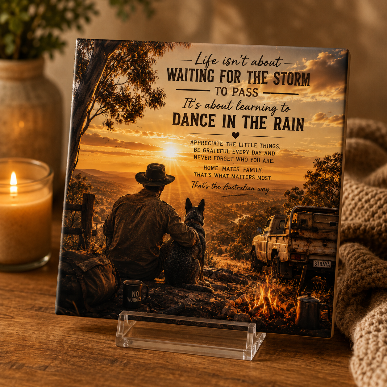 The Australian Way – Dance in the Rain Tile