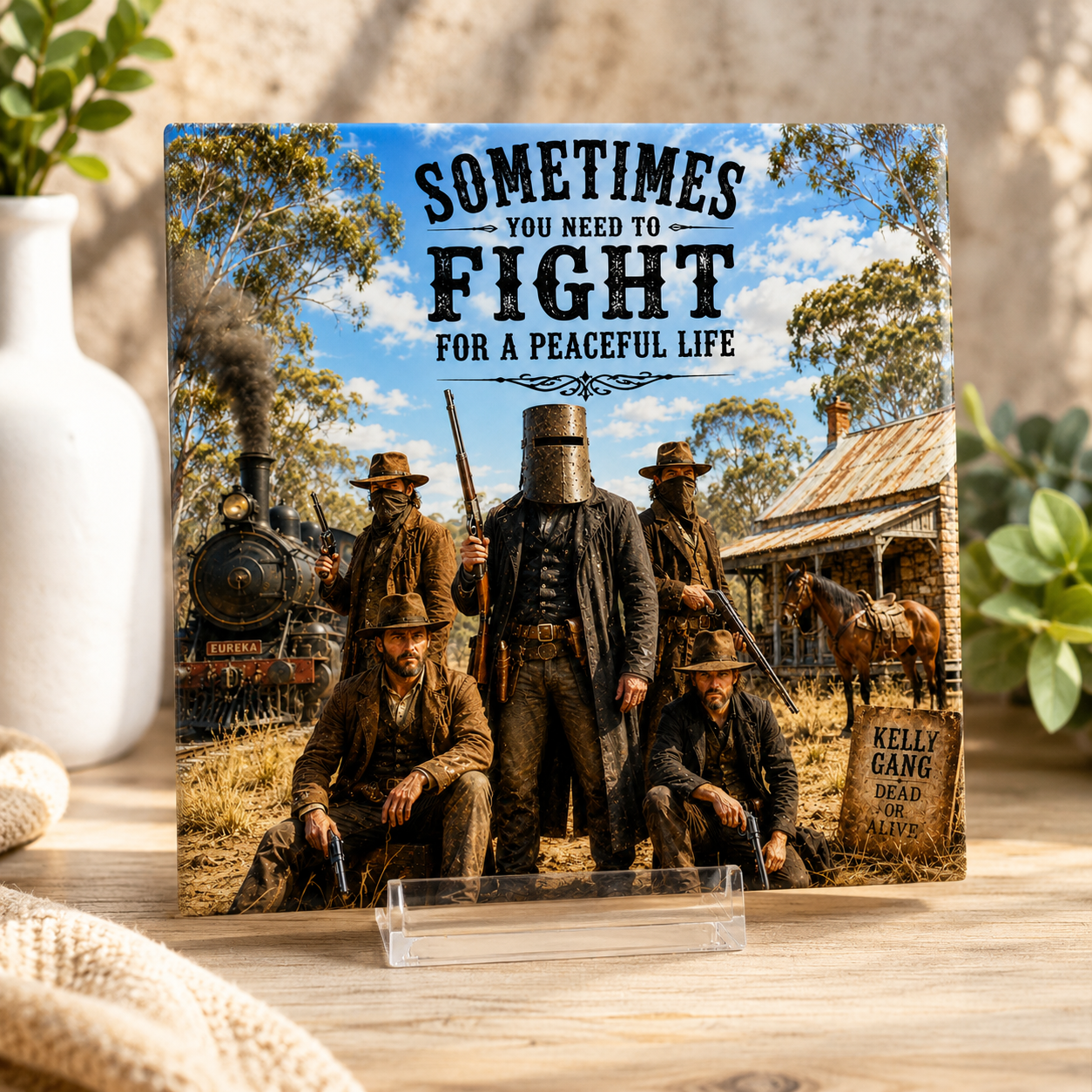 Kelly Gang – Fight for a Peaceful Life Tile