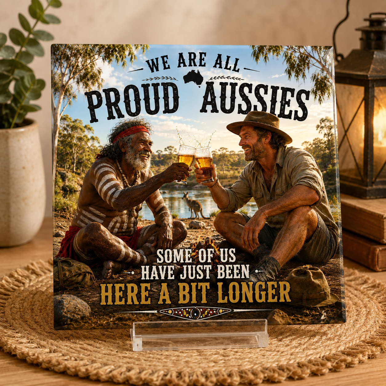 We Are All Proud Aussies Tile