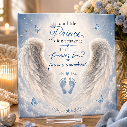 Our Little Prince 1 Memorial Tile