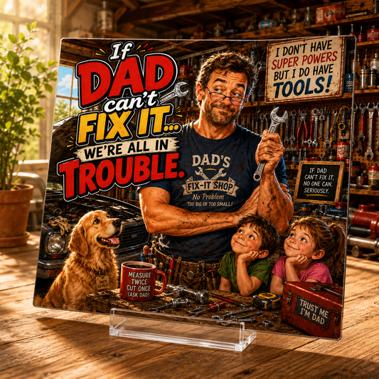 If Dad Can’t Fix It, We’re All in Trouble tile